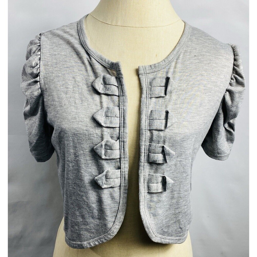 Delirious Love Los Angeles Gray Bolero Size L